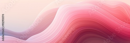 Abstract Pink Wave Background