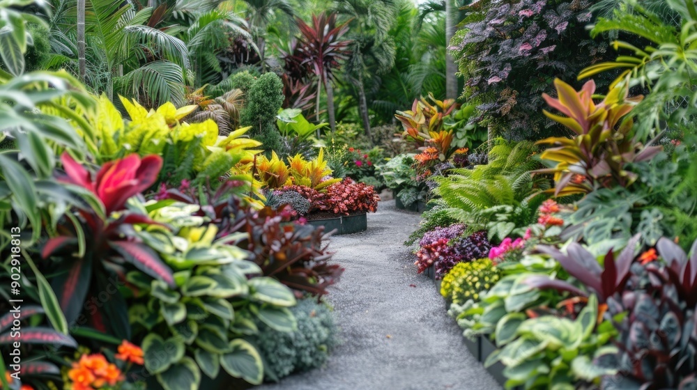 Diverse Ornamental Plant Garden Diverse Ornamental Plant Garden