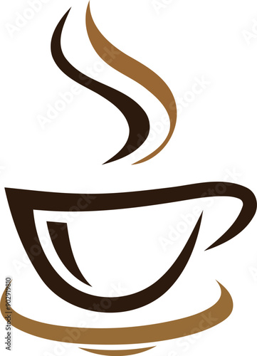 coffee cup logo design