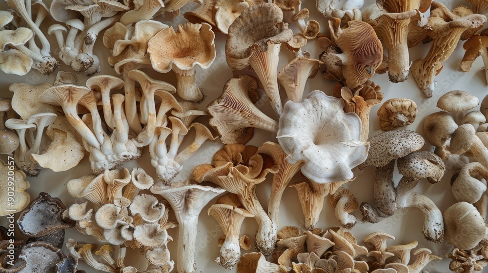 Dried edible mushrooms available for sale Dried edible mushrooms available for sale