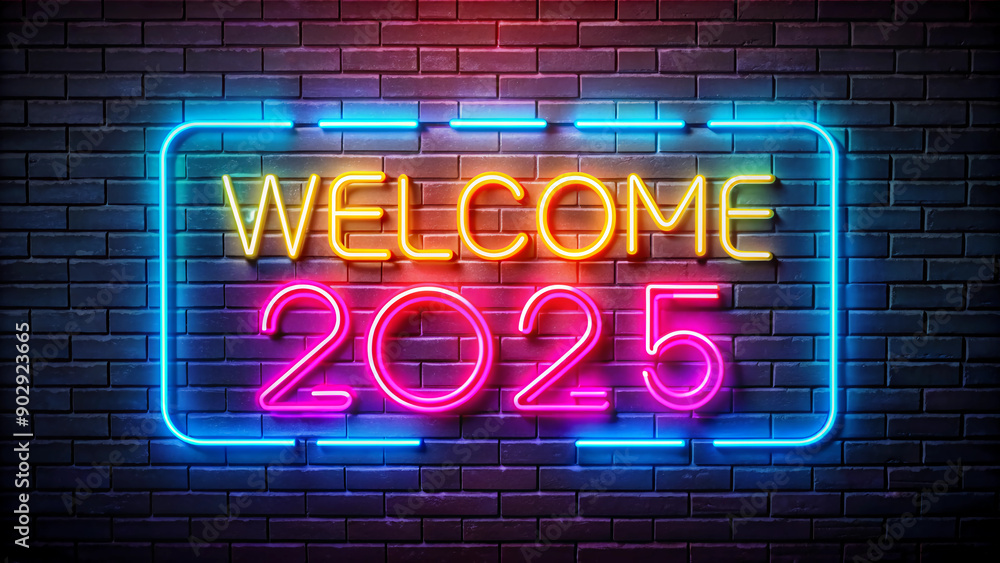 A neon sign that reads A neon sign that reads