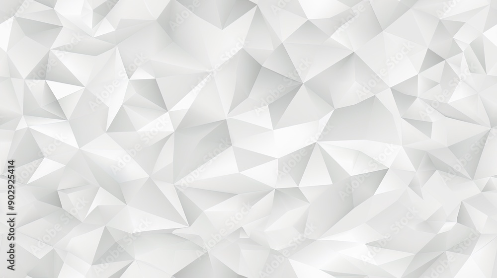 The artwork features an arrangement of white geometric shapes creating depth and patterns against a smooth, light background SEAMLESS PATTERN The artwork features an arrangement of white geometric shapes creating depth and patterns against a smooth, light background SEAMLESS PATTERN