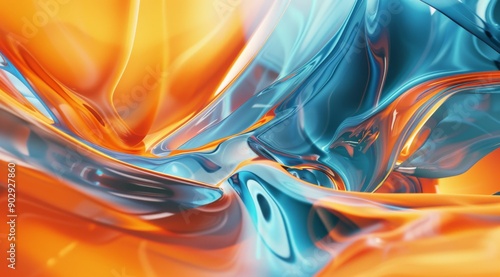 Motion color explosion smoke swirling in dynamic waves, with vibrant hues blending and intertwining in a chaotic yet harmonious dance of color and texture, evoking a sense of movement and energy