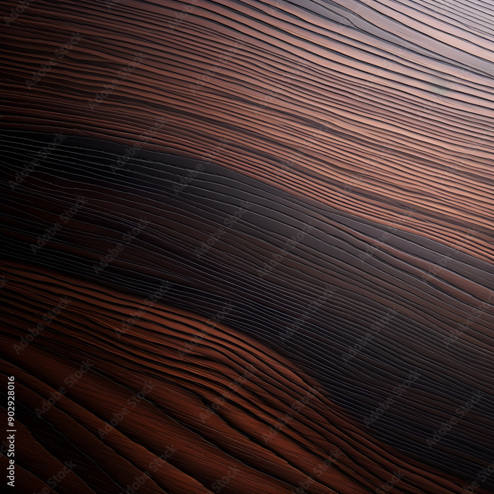Dark Elegance: Intricate Patterns and Rich Hue of Polished Ebony Wood Texture Dark Elegance: Intricate Patterns and Rich Hue of Polished Ebony Wood Texture