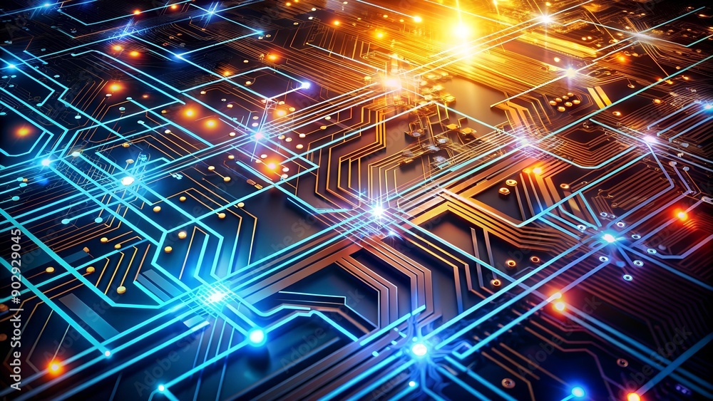 Abstract Circuitry: A Symphony of Silicon Generative AI Abstract Circuitry: A Symphony of Silicon Generative AI