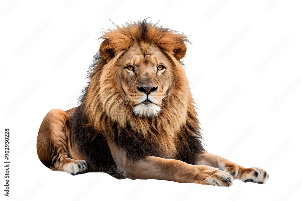 Realistic Lion’s Portrait Head with Cinematic Light Realistic Lion’s Portrait Head with Cinematic Light