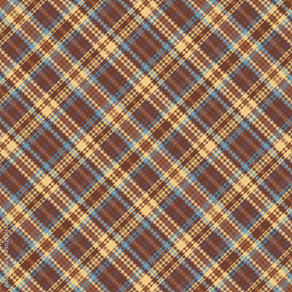 Tartan plaid pattern with texture. Tartan plaid pattern with texture.