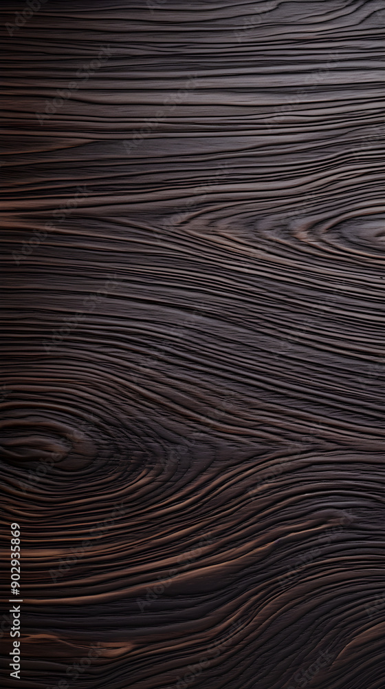 Dark Elegance: Intricate Patterns and Rich Hue of Polished Ebony Wood Texture Dark Elegance: Intricate Patterns and Rich Hue of Polished Ebony Wood Texture