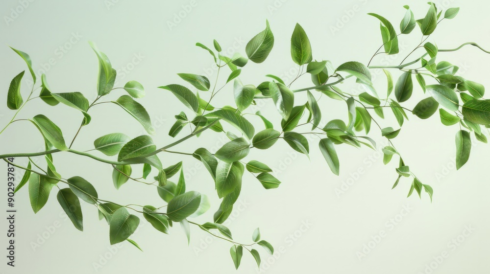 A dynamic arc of green leaves and tender stems, conveying the concept of growth and vitality. The leaves are spread out, suggesting movement and natural flow. A dynamic arc of green leaves and tender stems, conveying the concept of growth and vitality. The leaves are spread out, suggesting movement and natural flow.