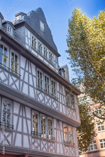 Gebäude in der Neuen Altstadt von Frankfurt am Main, Hessen