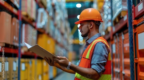 A supply chain manager coordinating with suppliers photo