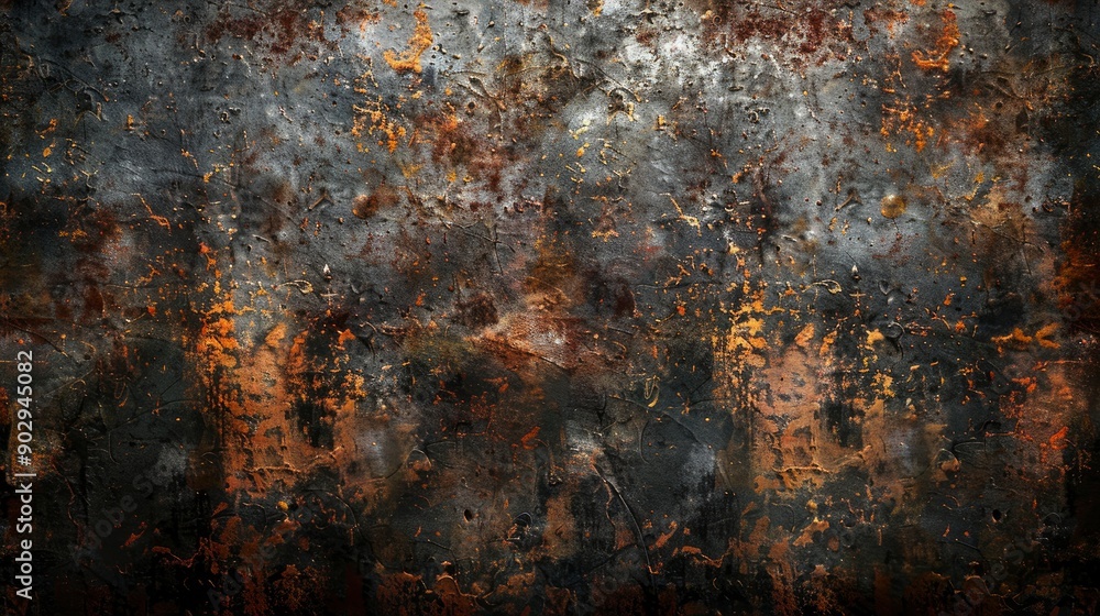 Old grunge zinc and rusty background texture, ai Old grunge zinc and rusty background texture, ai
