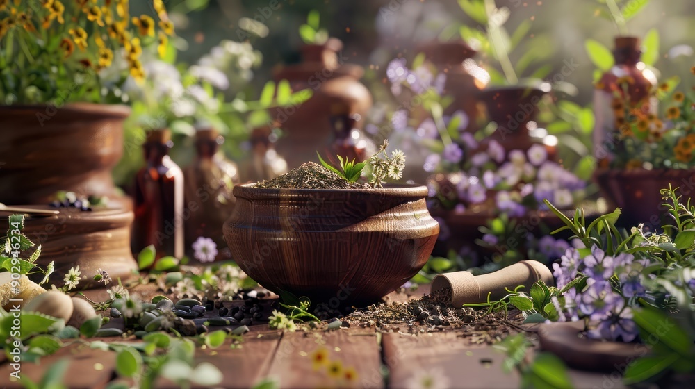 Herbal medicine preparations and remedies. Herbal medicine preparations and remedies.