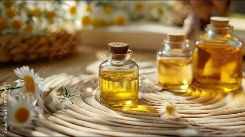 carrier oils, still life, skin care conceptual,. The preservation of the health, natural cures. Aromatherapy and perfumes concept