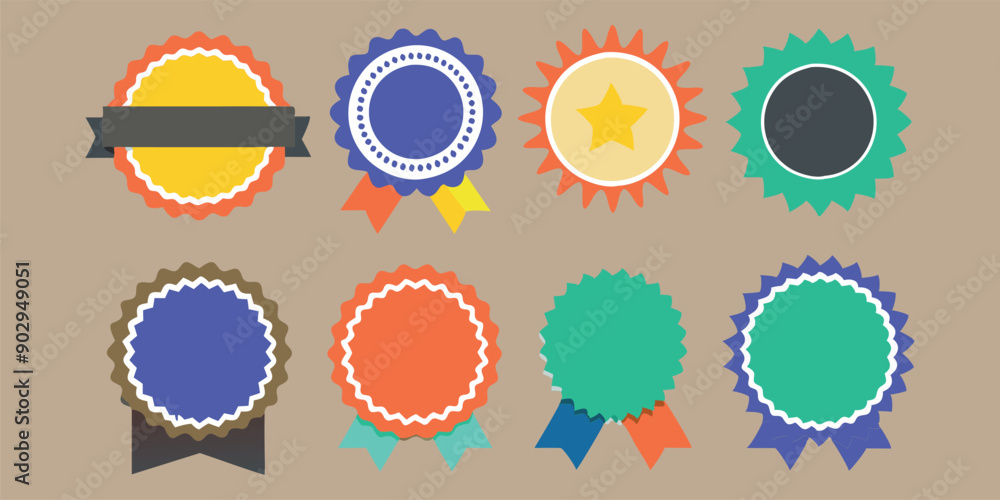 Coupon bundle for sale with blank labels. In vector format, starburst sticker, price reduction tags, ribbon, promo badge, and blank corners. Sunburst symbol, vivid callout, and retro color special off Coupon bundle for sale with blank labels. In vector format, starburst sticker, price reduction tags, ribbon, promo badge, and blank corners. Sunburst symbol, vivid callout, and retro color special off