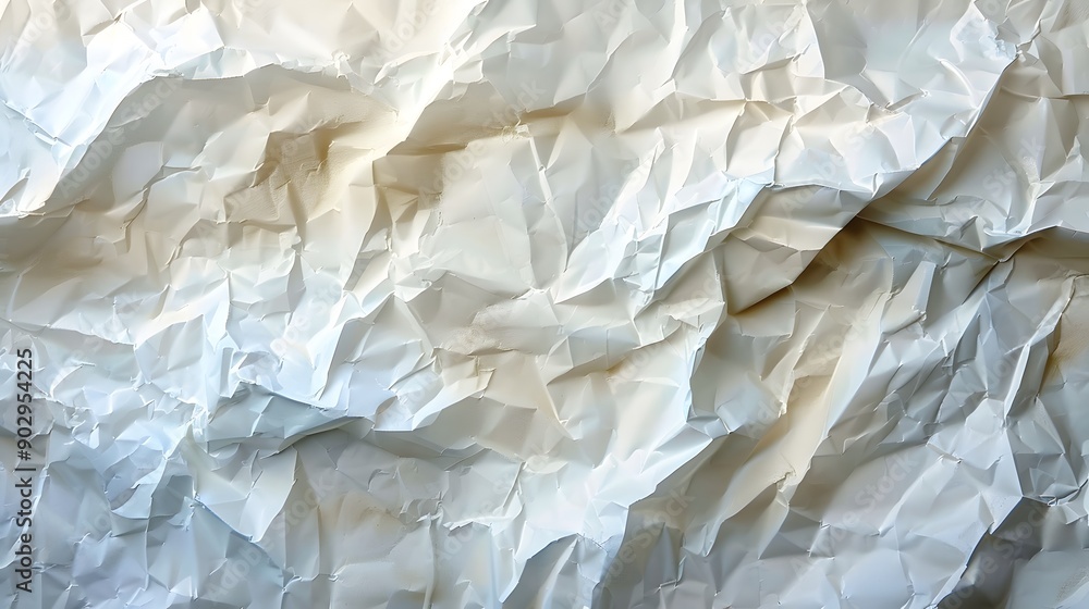 Obraz premium Textured Crumpled Paper Background for Creative Use