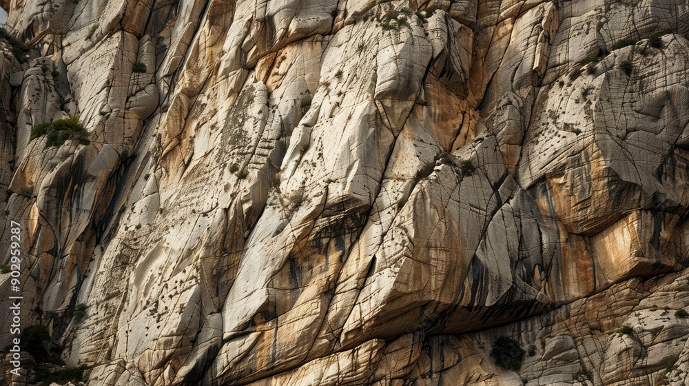 Texture of the walls of the mountain of montserrat , generative ai Texture of the walls of the mountain of montserrat , generative ai