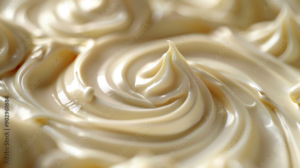 A close-up of creamy textured spread, perfect for culinary projects and food photography. A close-up of creamy textured spread, perfect for culinary projects and food photography.