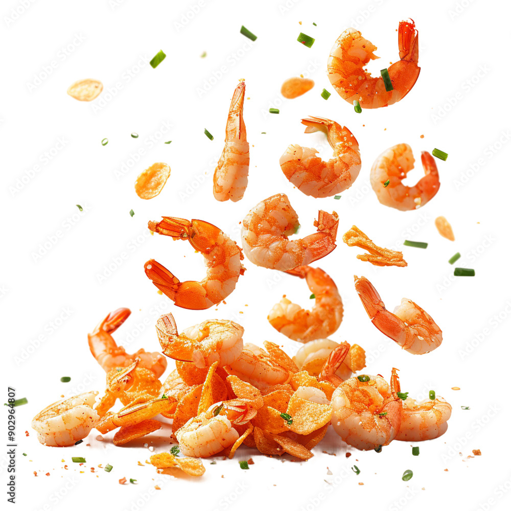 falling or floated Shrimp chips isolated on transparent background png
falling or floated Shrimp chips isolated on transparent background png