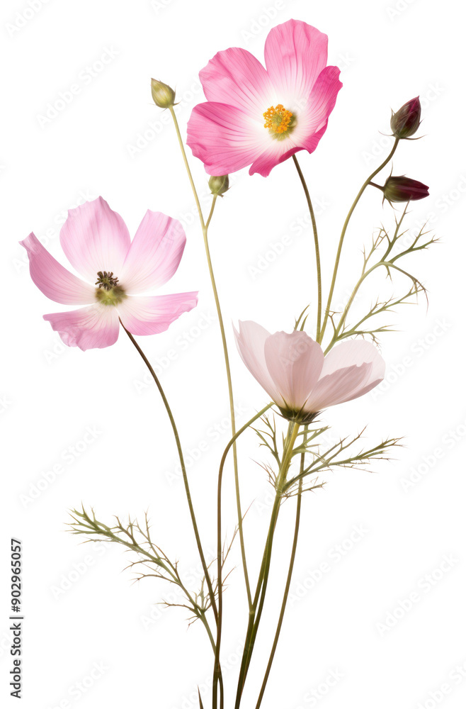 Fototapeta premium PNG Wild flowers blossom petal plant.