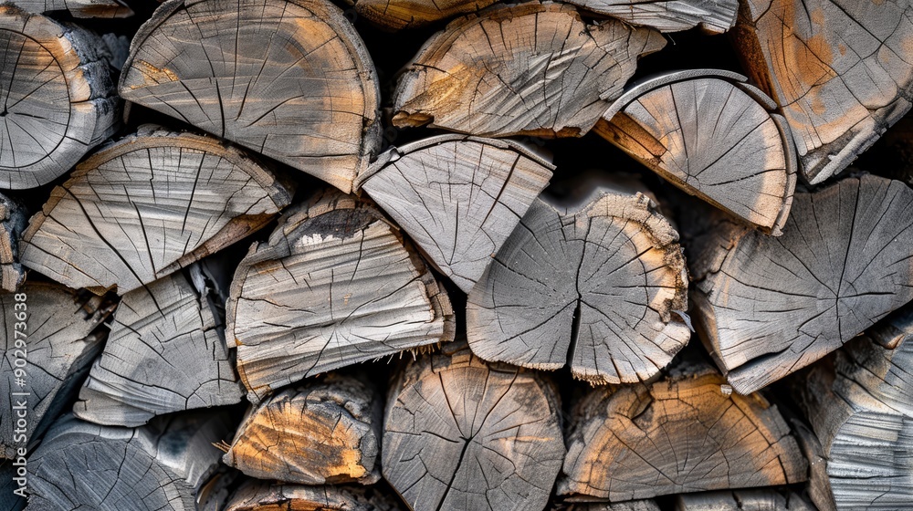 Fototapeta premium wood texture background , generative ai