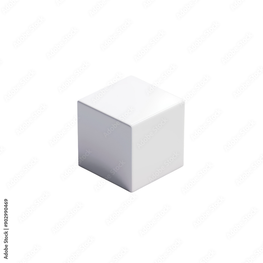White minimalist 3D rendered cube on transparent background, ideal for design projects, presentations, and visual effects. White minimalist 3D rendered cube on transparent background, ideal for design projects, presentations, and visual effects.