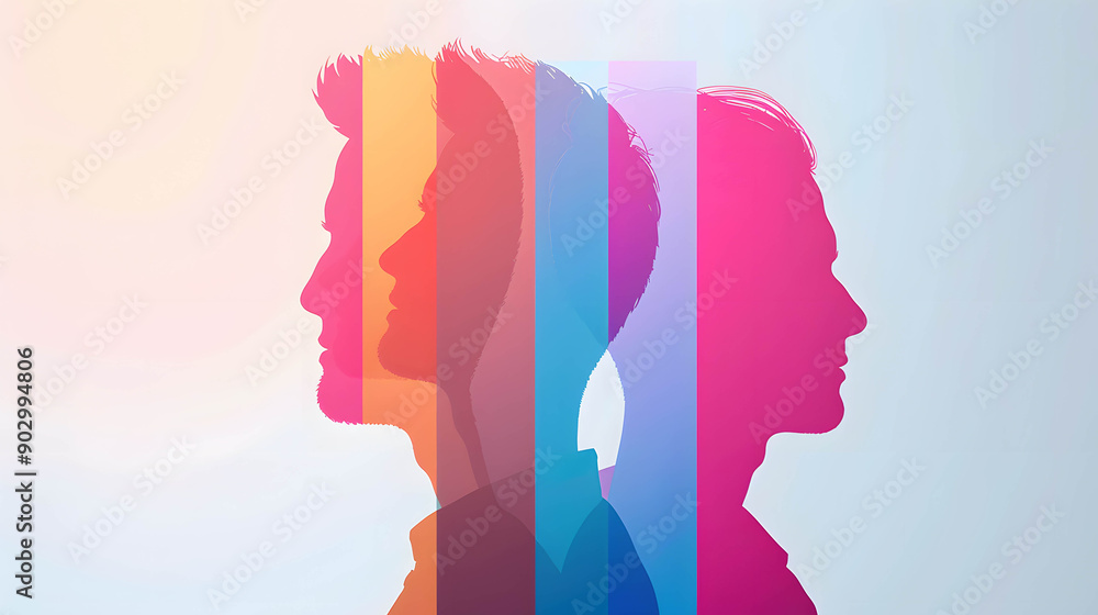Finance and business psychology concept, growth mindset and positive thinking, investment wallpaper or background Finance and business psychology concept, growth mindset and positive thinking, investment wallpaper or background