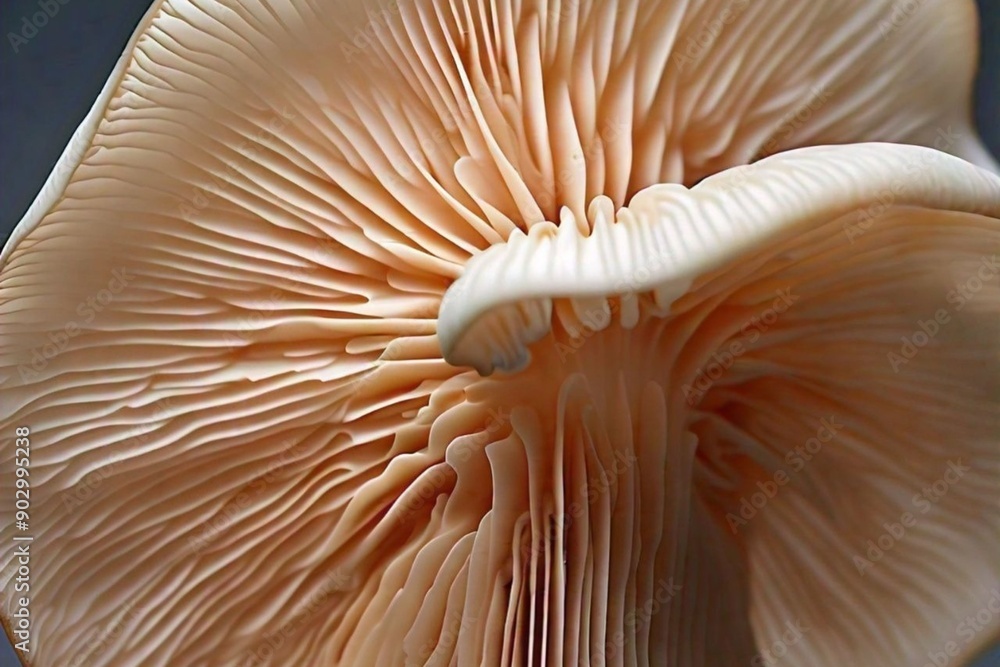 Intricate Gills on the Underside of a Mushroom - 9 Intricate Gills on the Underside of a Mushroom - 9