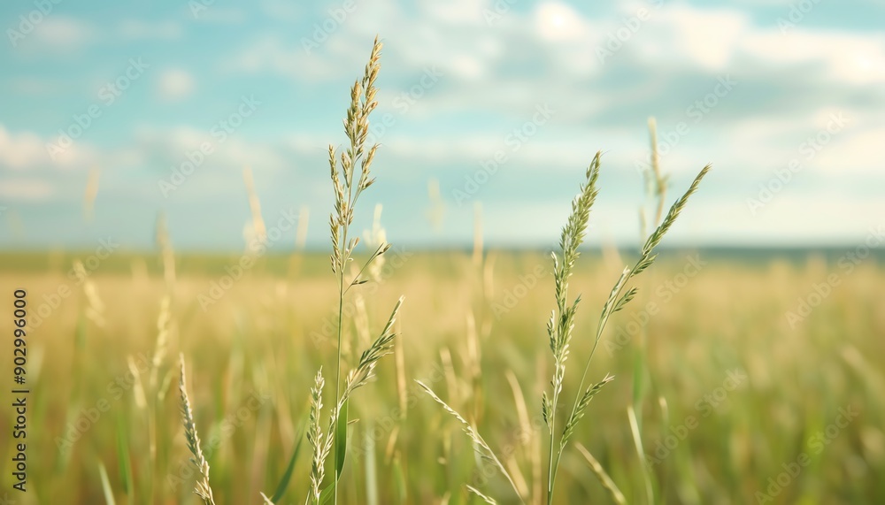 Prairie land with native grasses and burrowing animals, maintaining balance, grassland habitat Prairie land with native grasses and burrowing animals, maintaining balance, grassland habitat