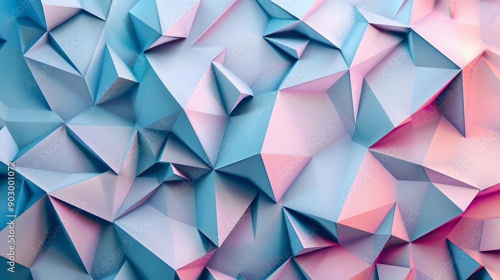 Abstract geometric background with layered triangles creating a sense of depth and dimension Abstract geometric background with layered triangles creating a sense of depth and dimension