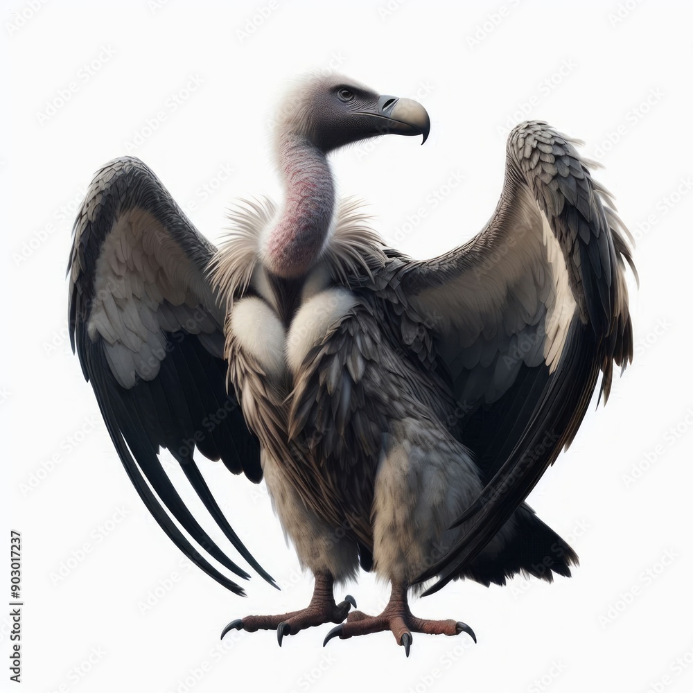 Fototapeta premium close up of a vulture