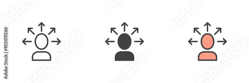 Make decision different style icon set