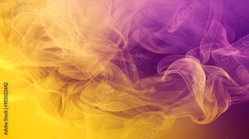 yellow and purple smoke texture background