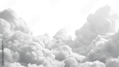Pristine White Skies for Creative Design