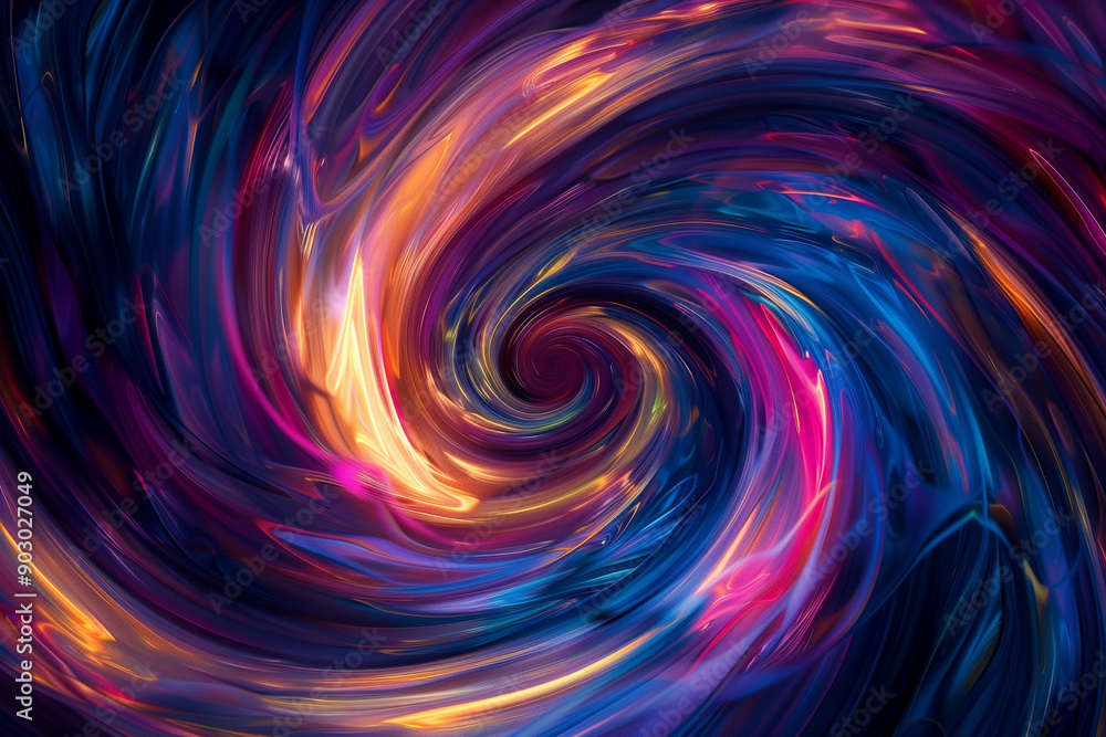 Abstract Swirling Colors Abstract Swirling Colors
