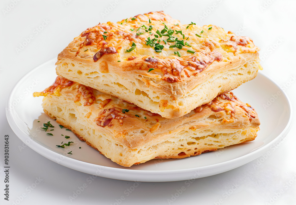 Fluffy Savory Biscuits Topped with Fresh Herbs and Baked to Perfection Fluffy Savory Biscuits Topped with Fresh Herbs and Baked to Perfection