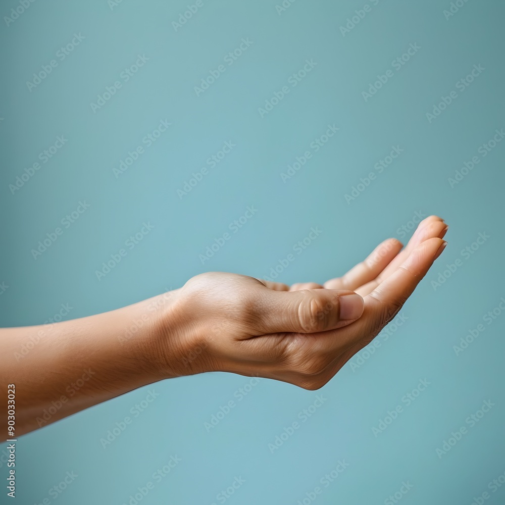 Supportive Gesture of Empathy and Compassion in Neutral Background Supportive Gesture of Empathy and Compassion in Neutral Background