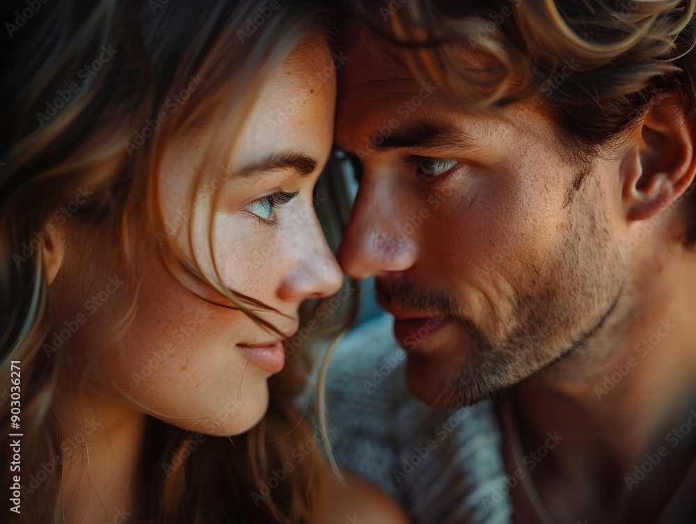 Couple Gazing Lovingly Into Each Other s Eyes Expressing Emotional Connection and Intimacy Couple Gazing Lovingly Into Each Other s Eyes Expressing Emotional Connection and Intimacy