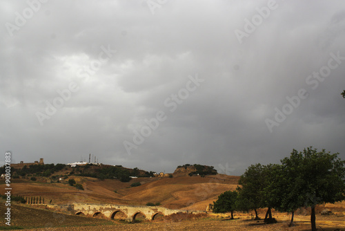 Wallpaper Mural Ovarcast sky in Carmona, Seville Torontodigital.ca