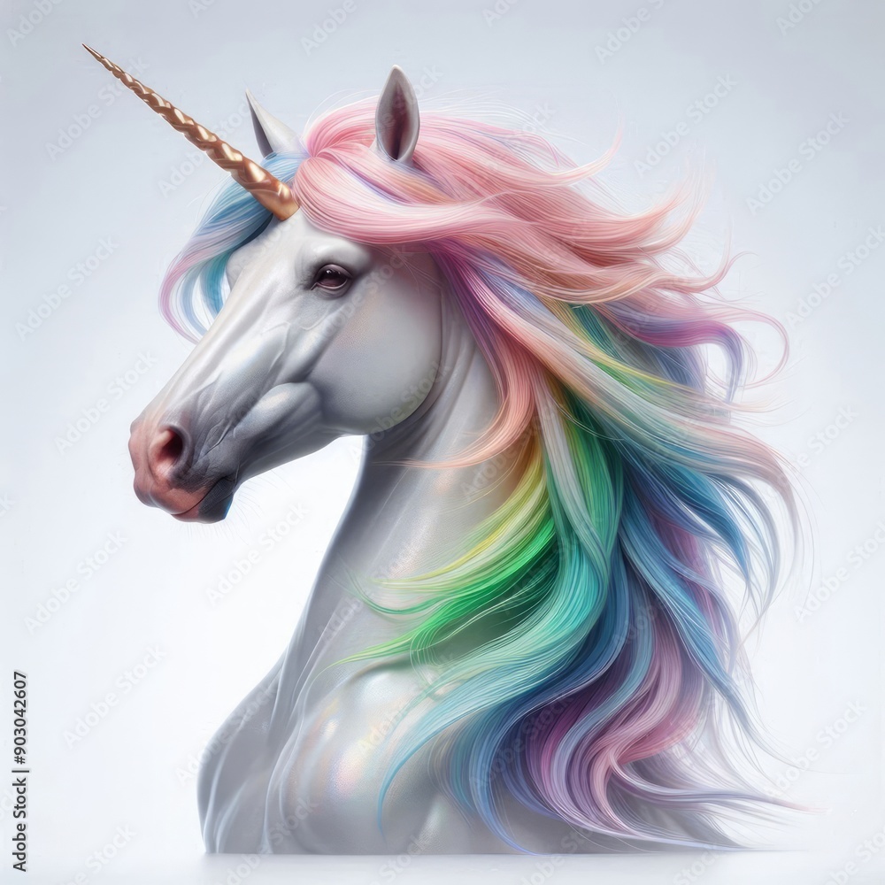 unicorn on white background unicorn on white background