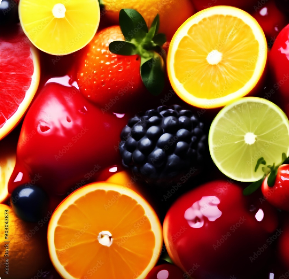 fruits and berries fruits and berries