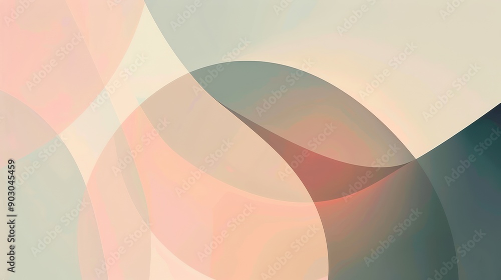 A minimalist abstract background with soft gradients and geometric patterns, offering a sleek and modern aesthetic A minimalist abstract background with soft gradients and geometric patterns, offering a sleek and modern aesthetic