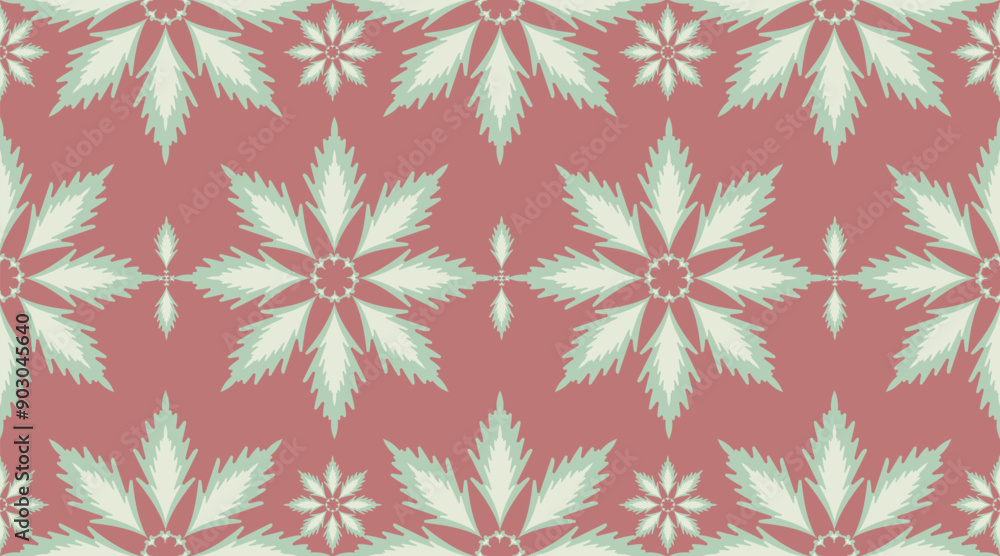 Seamless vector. Fabric pattern, wallpaper, seamless fabric pattern. Leaf pattern. Seamless vector. Fabric pattern, wallpaper, seamless fabric pattern. Leaf pattern.