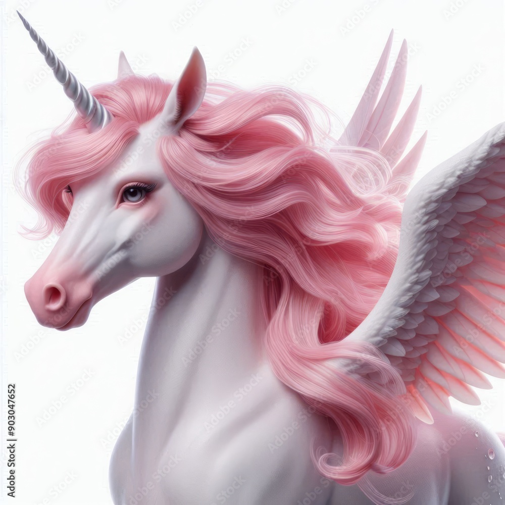 unicorn on white background unicorn on white background