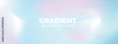 Gradient mesh abstract background. Futuristic holographic backdrop with gradient mesh. Iridescent graphic template for brochure, flyer, poster design, wallpaper, mobile screen. Free Vector