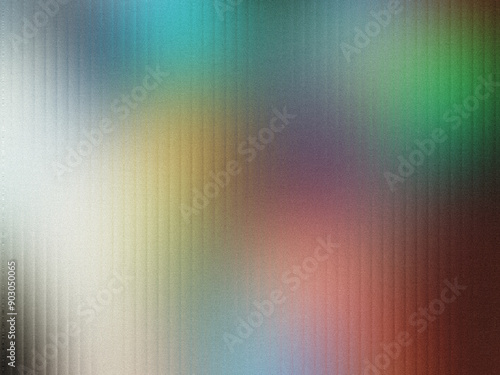 Glass Dusted noise Gradient blurred digital background. Ribbed glass texture. Ribbed fluted smeared wallpaper. Vertical line stripes. Corrugated glass texture vertical lines for background design