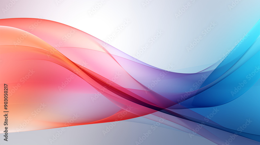 Fluid pink and blue waves dance in futuristic fractal pattern backdrop Fluid pink and blue waves dance in futuristic fractal pattern backdrop
