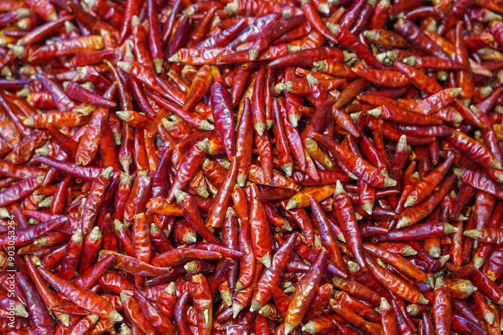 red dry chili pepper as food background red dry chili pepper as food background