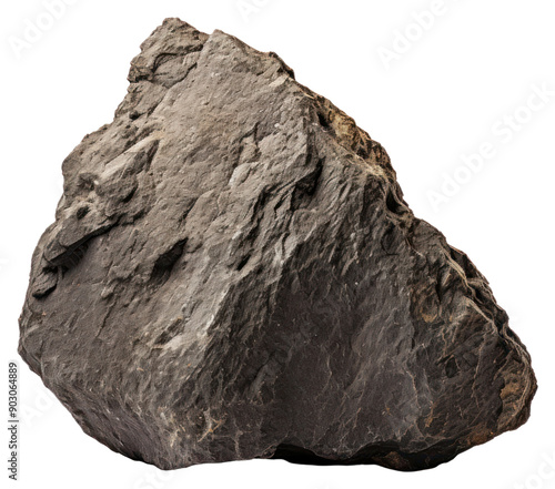 PNG Rock mineral white background anthracite.