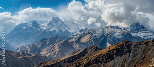 mountain landscape. photo